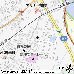 千葉県富津市大堀1747周辺の地図