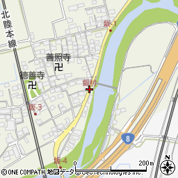 飯村周辺の地図