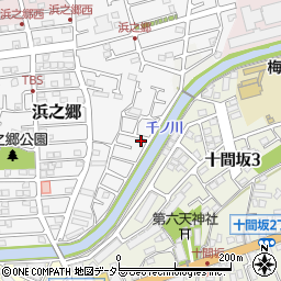 神奈川県茅ヶ崎市浜之郷1108周辺の地図