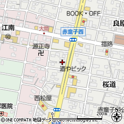 コニファー東栄Ａ周辺の地図