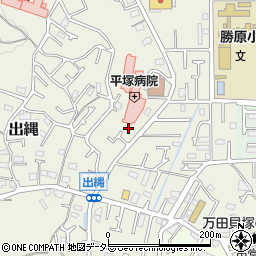 神奈川県平塚市出縄470-13周辺の地図
