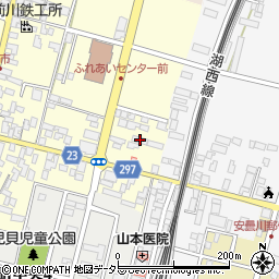 滋賀県高島市安曇川町田中49周辺の地図