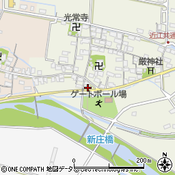 滋賀県米原市新庄484-1周辺の地図