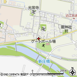 滋賀県米原市新庄484周辺の地図