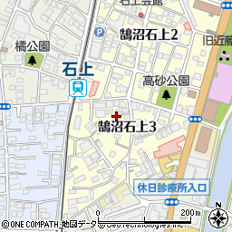 神奈川県藤沢市鵠沼石上3丁目1-11周辺の地図