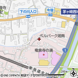 神奈川県茅ヶ崎市中島1395周辺の地図