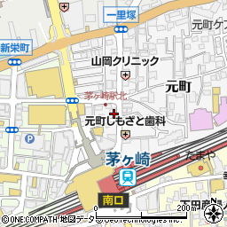 居酒屋 道 茅ヶ崎元町本店周辺の地図