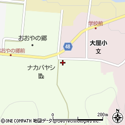 兵庫県養父市大屋町笠谷148周辺の地図