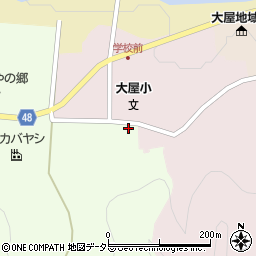 兵庫県養父市大屋町笠谷160周辺の地図