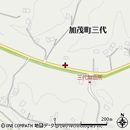 島根県雲南市加茂町三代770周辺の地図