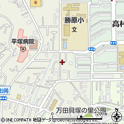 神奈川県平塚市出縄129-3周辺の地図