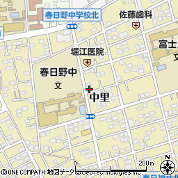 神奈川県平塚市中里22-10周辺の地図