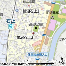 神奈川県藤沢市鵠沼石上3丁目2-5周辺の地図