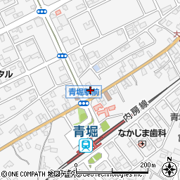 千葉銀行富津支店周辺の地図