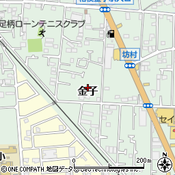 神奈川県大井町（足柄上郡）金子周辺の地図