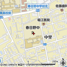 神奈川県平塚市中里33周辺の地図