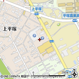 神奈川県平塚市上平塚1周辺の地図