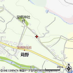 神奈川県南足柄市苅野166周辺の地図