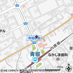 千葉銀行富津支店周辺の地図