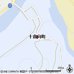 〒629-1243 京都府綾部市十倉向町の地図