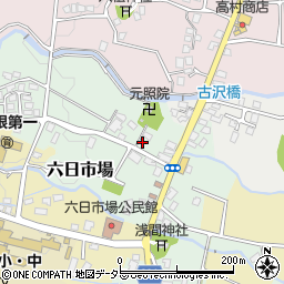 静岡県御殿場市六日市場40周辺の地図