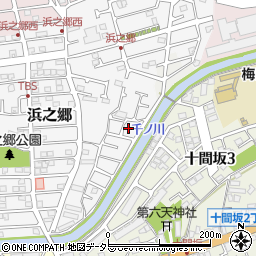 神奈川県茅ヶ崎市浜之郷1105周辺の地図
