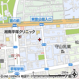 坪井医院周辺の地図
