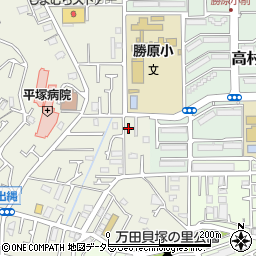 神奈川県平塚市出縄129周辺の地図