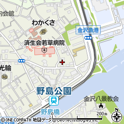 プライム金沢八景管理組合周辺の地図