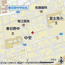 神奈川県平塚市中里22-30周辺の地図