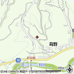 神奈川県南足柄市苅野1130周辺の地図