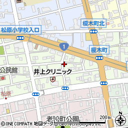 有限会社芦川硝子店周辺の地図