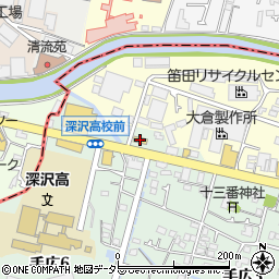セブンイレブン鎌倉手広西店周辺の地図
