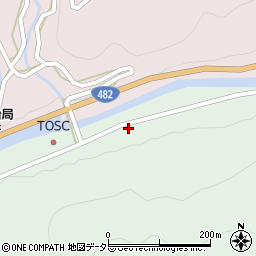 鳥取県鳥取市佐治町加瀬木1260周辺の地図