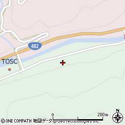 鳥取県鳥取市佐治町加瀬木1250周辺の地図