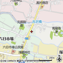 静岡県御殿場市六日市場34周辺の地図