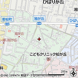 神奈川県茅ヶ崎市旭が丘7周辺の地図