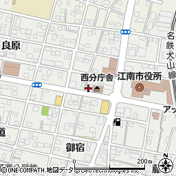 野田塾　江南校周辺の地図