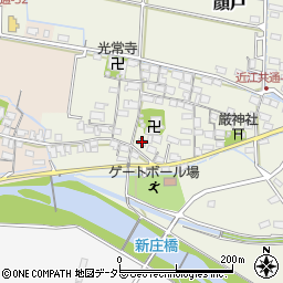 滋賀県米原市新庄455周辺の地図