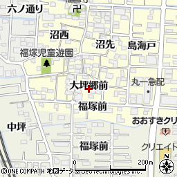 愛知県一宮市木曽川町門間大坪郷前周辺の地図