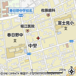 神奈川県平塚市中里22-29周辺の地図