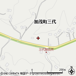 島根県雲南市加茂町三代1402周辺の地図