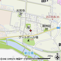 滋賀県米原市新庄449周辺の地図