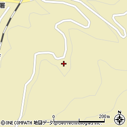 長野県下伊那郡泰阜村8416周辺の地図
