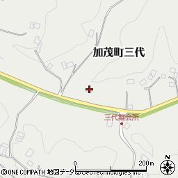 島根県雲南市加茂町三代794周辺の地図