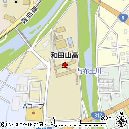 兵庫県立和田山高等学校周辺の地図