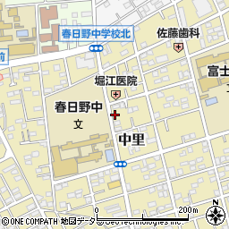 神奈川県平塚市中里22-14周辺の地図