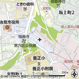 岐阜県多治見市山下町周辺の地図