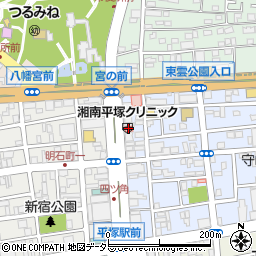 平塚ＩＨビル周辺の地図