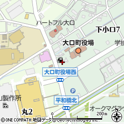 株式会社山正石油　エクスプレス大口ＳＳ周辺の地図